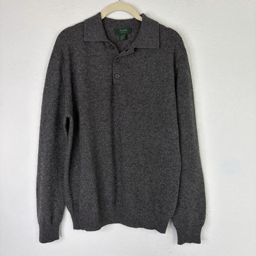 Vintage Marshall Field’s 100% Cashmere Pull Over Sweater Size M, Made Hong Kong